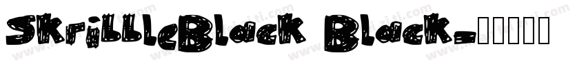 SkribbleBlack Black字体转换